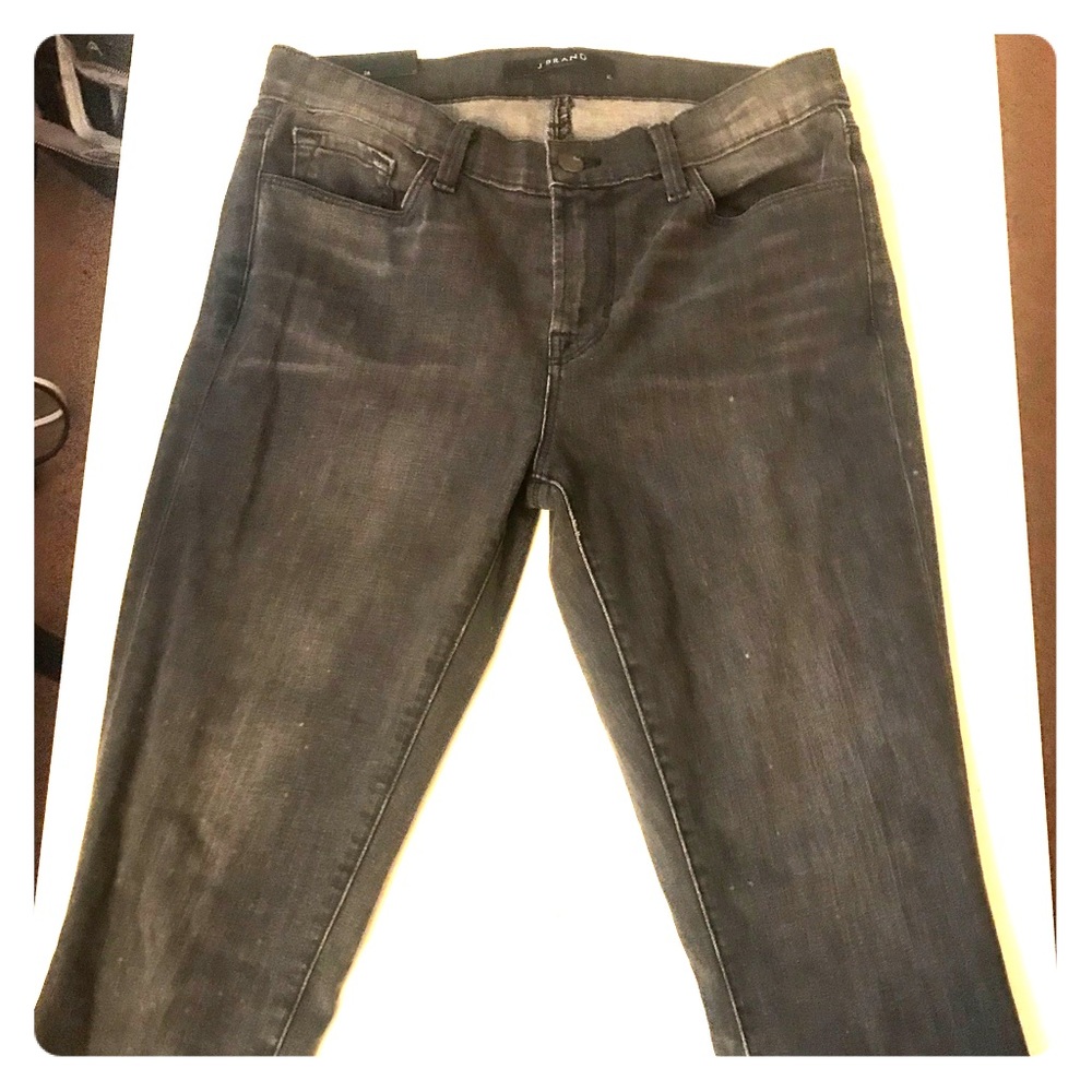 Charcoal J Brand Skinny Leg Jeans
